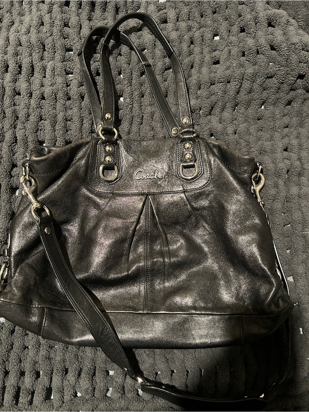 Coach Ashley Carryall/convertible satchel